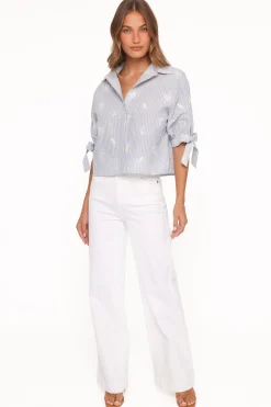 Floriana Tie Sleeve Shirt