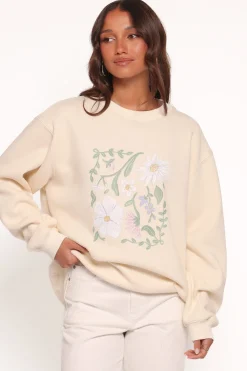 Flower Garden Graphic Sweatshirt