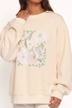 Flower Garden Graphic Sweatshirt
