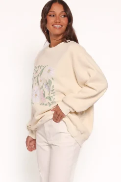 Flower Garden Graphic Sweatshirt