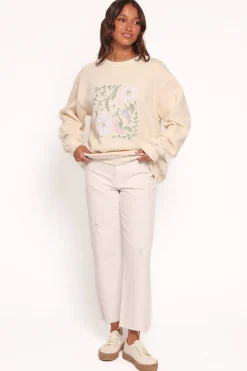 Flower Garden Graphic Sweatshirt