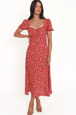 Francine Lace Midi Dress