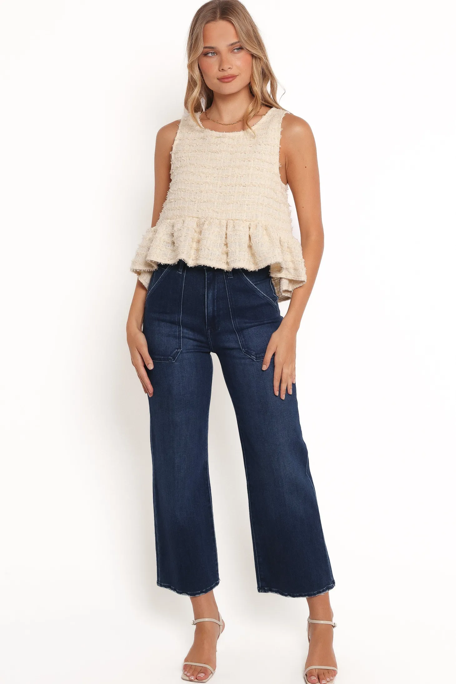 Fren Ruffle Top