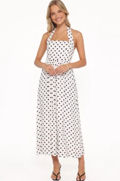 Gemini Halterneck Maxi Dress