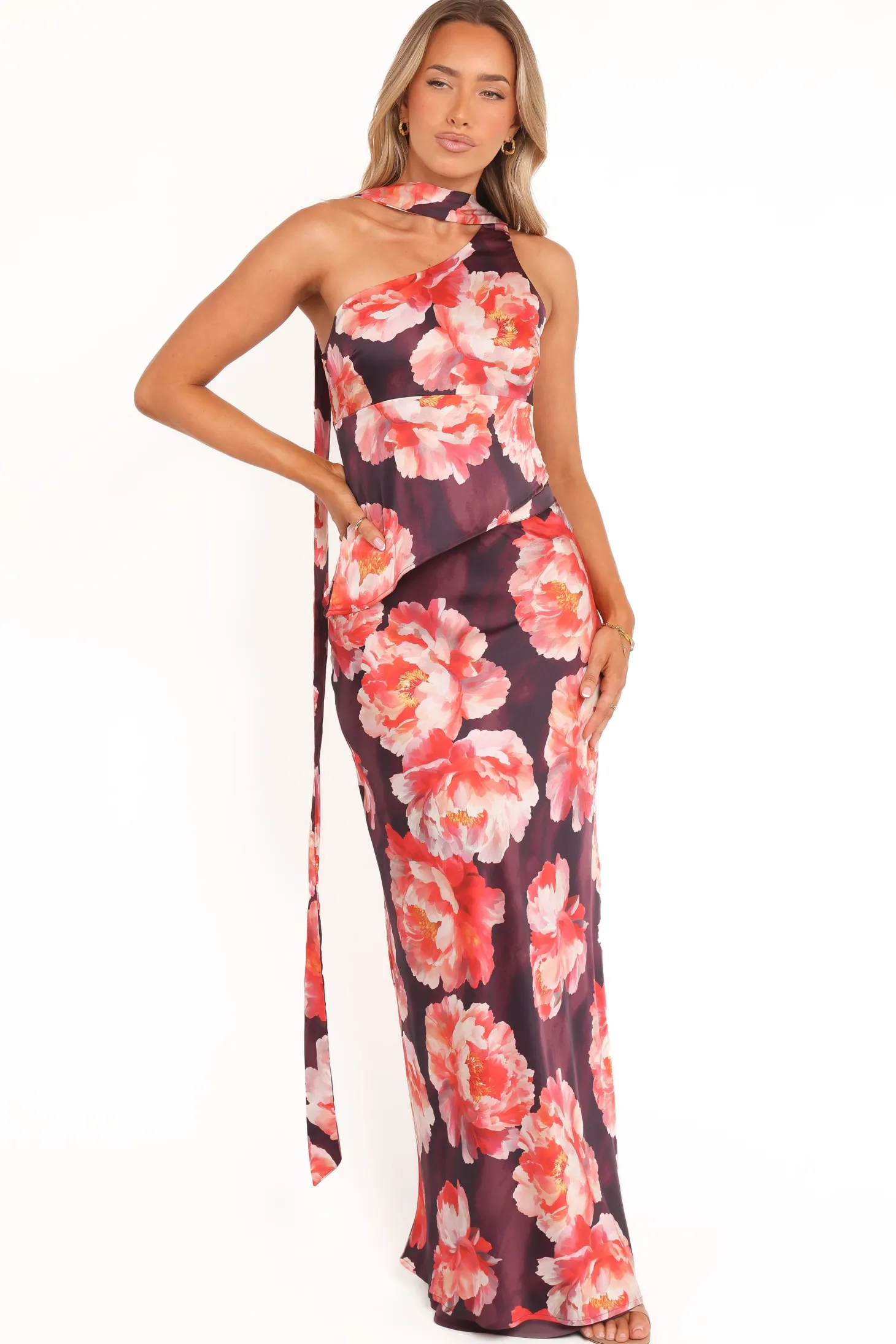 Georgina One Shoulder Skirt Set