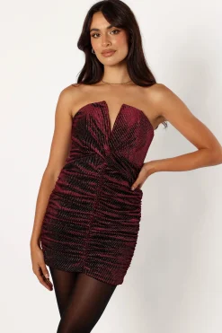 Gilbert Ruched Mini Dress