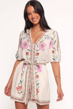 Ginger Tie Waist Romper