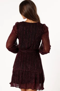 Glimmer Long Sleeve Mini Dress