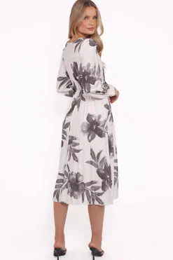 Grainne Long Sleeve Midi Dress