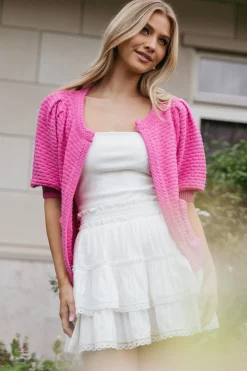 Greer Quarter Sleeve Cardigan