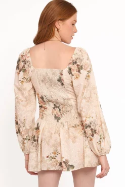 Greta Long Sleeve Romper