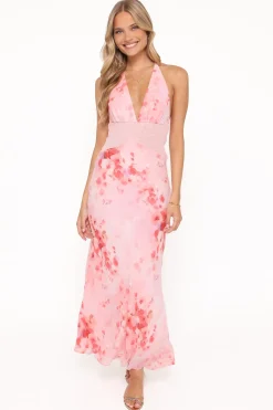 Gwyneth Halterneck Maxi Dress