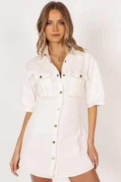 Hailey Denim Mini Dress