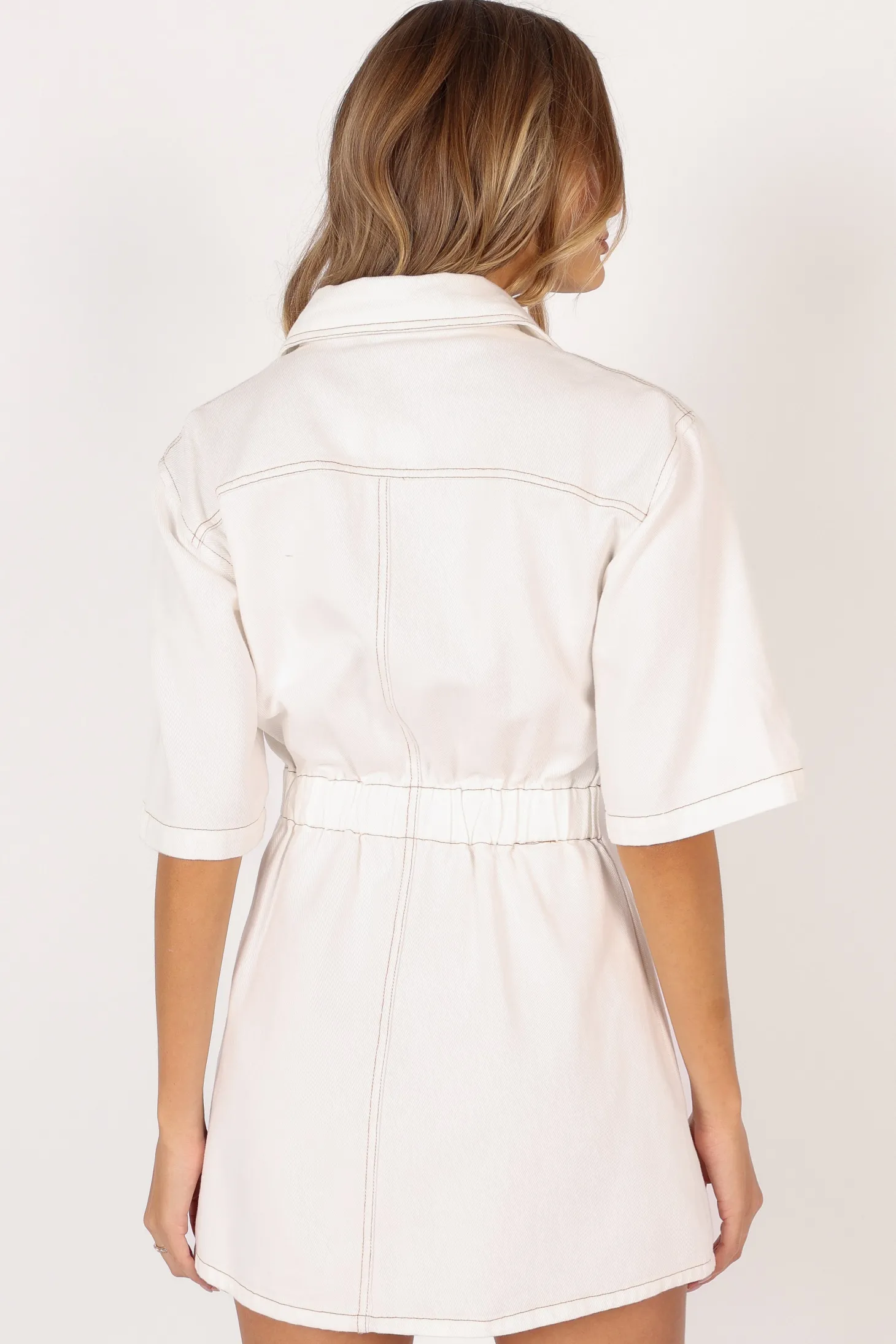 Hailey Denim Mini Dress