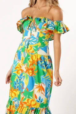 Harriet Off Shoulder Maxi Dress