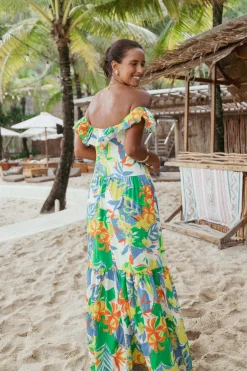 Harriet Off Shoulder Maxi Dress