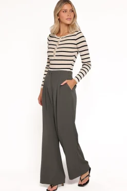 Hayden Pleated Wide Leg Pant