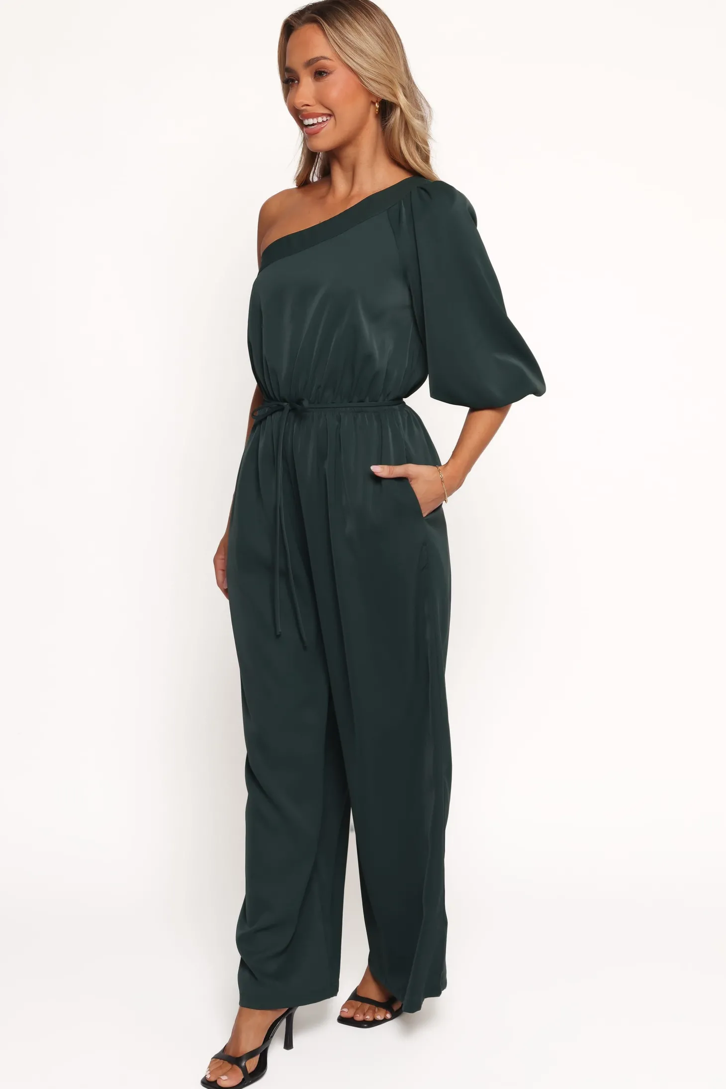 Hedda One Shoulder Jumpsuit