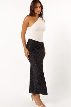 Heidi Stripe Slip Skirt