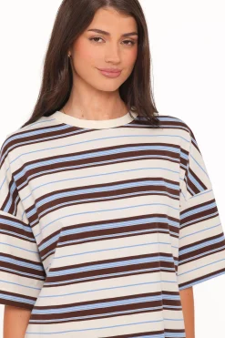 Hellen Stripe Short Set