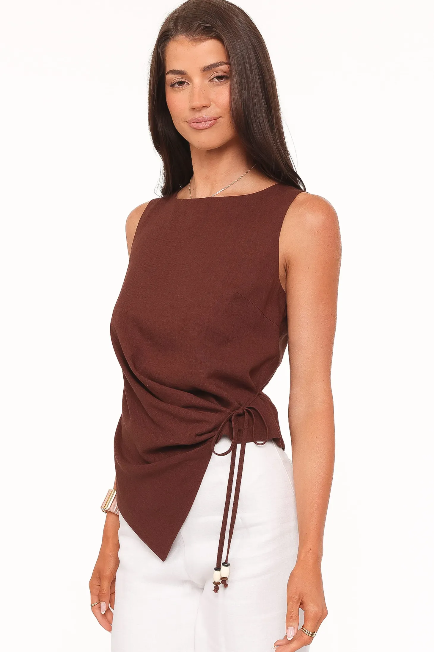 Heloise Side Tie Top