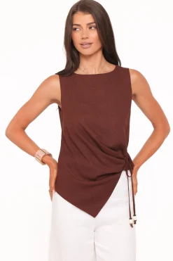 Heloise Side Tie Top