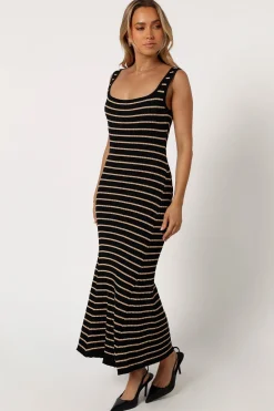 Henry Striped Midi Dress