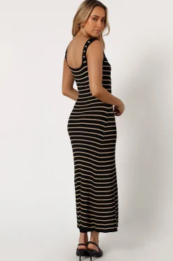 Henry Striped Midi Dress