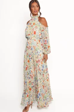 Hilary Pleated Maxi Dress