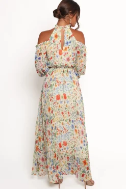 Hilary Pleated Maxi Dress