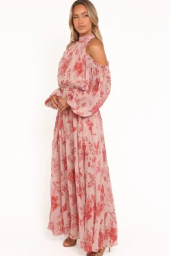 Hilary Pleated Maxi Dress
