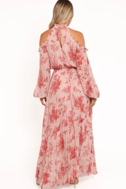 Hilary Pleated Maxi Dress