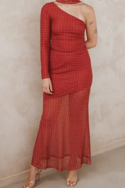 Hollie Mesh Skirt Set
