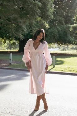 Ilyana Long Sleeve Maxi Dress