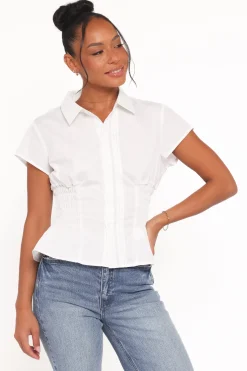 Ione Peplum Shirt