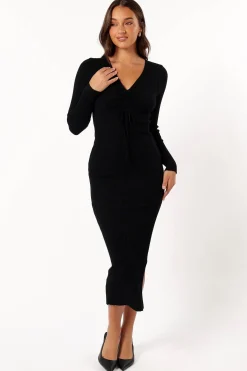 Irene Long Sleeve Midi Dress
