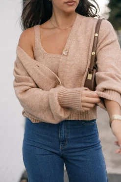 Isabel Button Front Cardigan