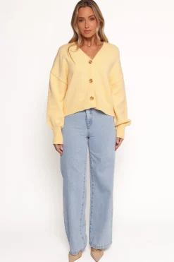 Isabel Button Front Cardigan