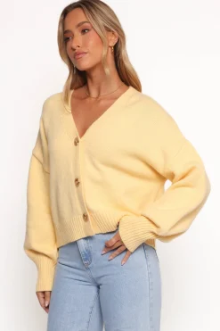 Isabel Button Front Cardigan