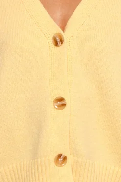 Isabel Button Front Cardigan