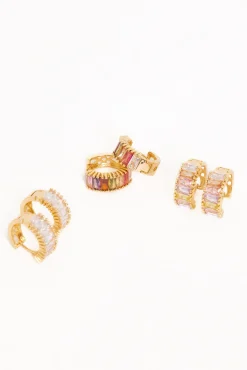 Isla 3 Pack Earrings Set