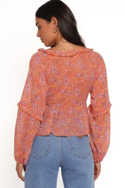 Isolt Tie Front Top