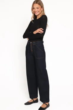 Jacinta Button Down Slim Wide Jean