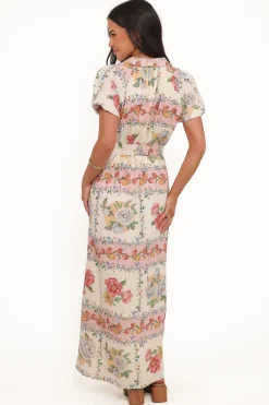 James Button Through Maxi Dress