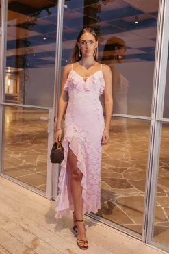 Jamielee Lace Maxi Dress