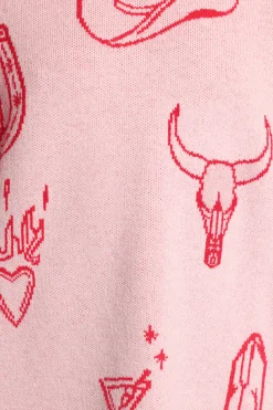 Jax Western Knit Sweater