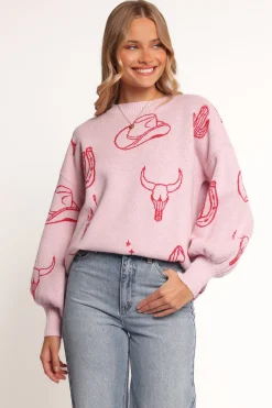 Jax Western Knit Sweater