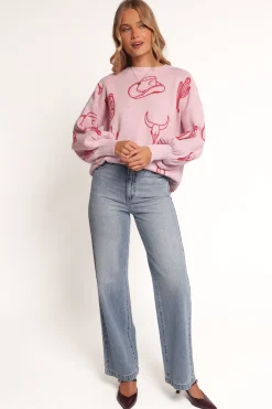 Jax Western Knit Sweater