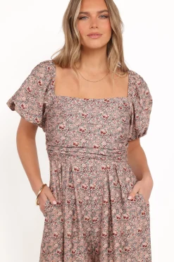 Jayda Puff Sleeve Jumpsuit