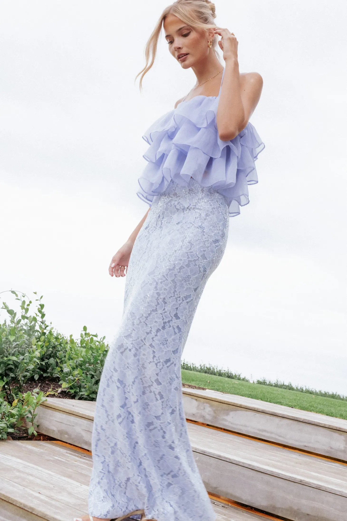 Jennings Lace Maxi Skirt